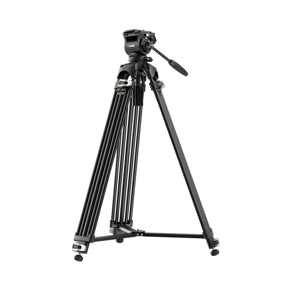 Produktbild för SmallRig 4686 Heavy-Duty Fluid Head Video Tripod Kit AD-01S