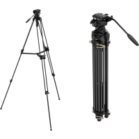 Produktbild för SmallRig 4686 Heavy-Duty Fluid Head Video Tripod Kit AD-01S