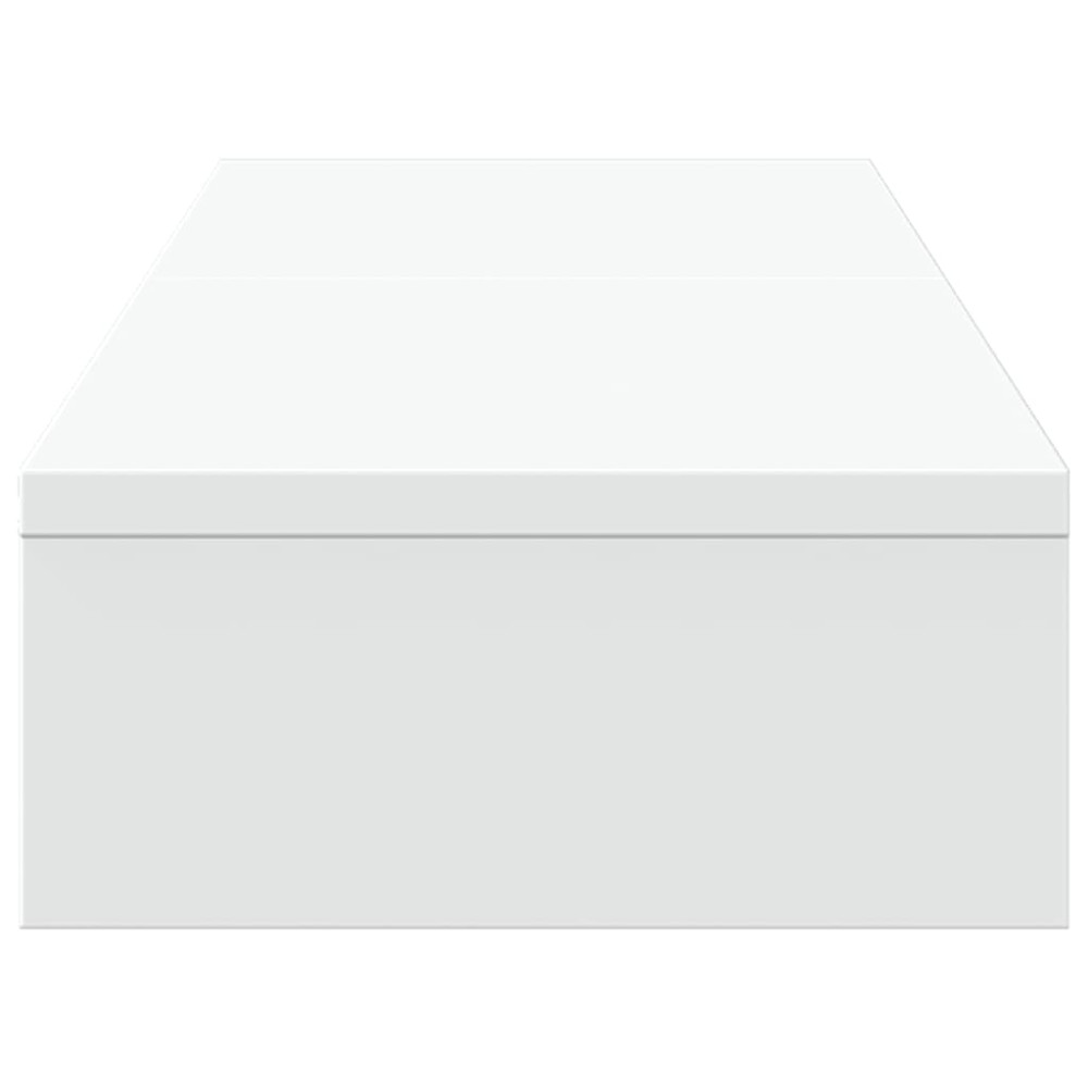 Produktbild för Skärmställ justerbart 80x24x10,5 cm konstruerat trä vit