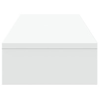 Produktbild för Skärmställ justerbart 80x24x10,5 cm konstruerat trä vit