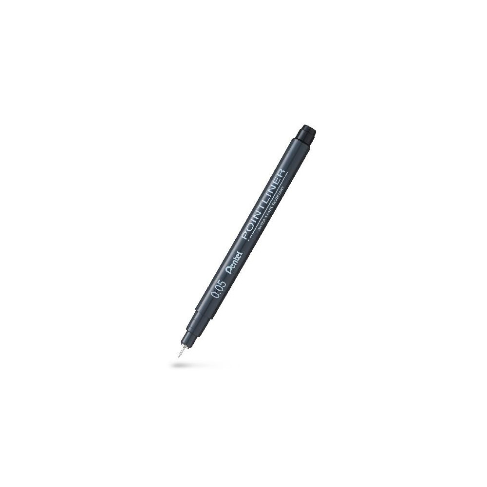 Produktbild för Fineliner PENTEL Pointliner 0,05mm svart