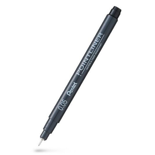 Pentel Fineliner PENTEL Pointliner 0,05mm svart