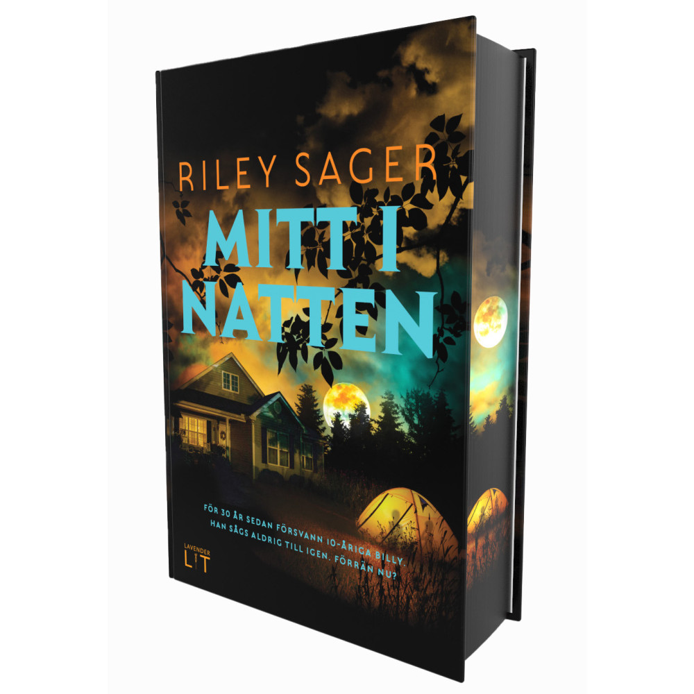 Produktbild för Mitt i natten (bok, kartonnage)