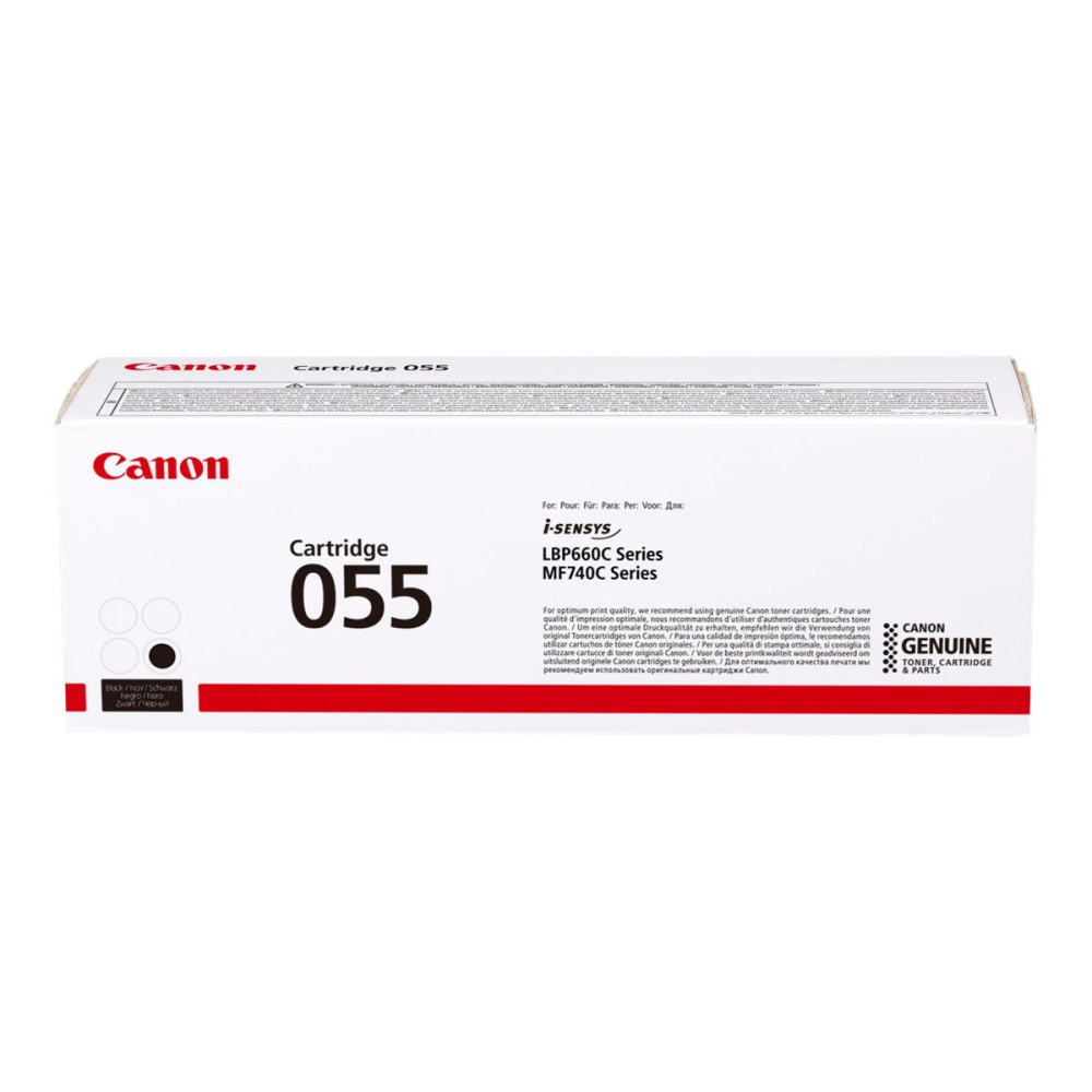 Produktbild för Canon 055 - svart - original - tonerkassett