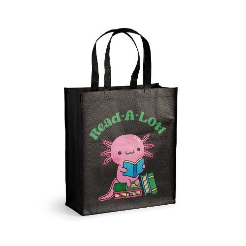 Galison Read-a-lotl Reusable Shopping Bag