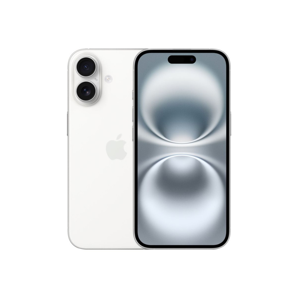 Produktbild för Apple iPhone 16 - vit - 5G smartphone - 128 GB - GSM