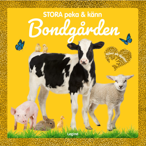 Legind A/S Stora peka & känn. Bondgården (bok, board book)