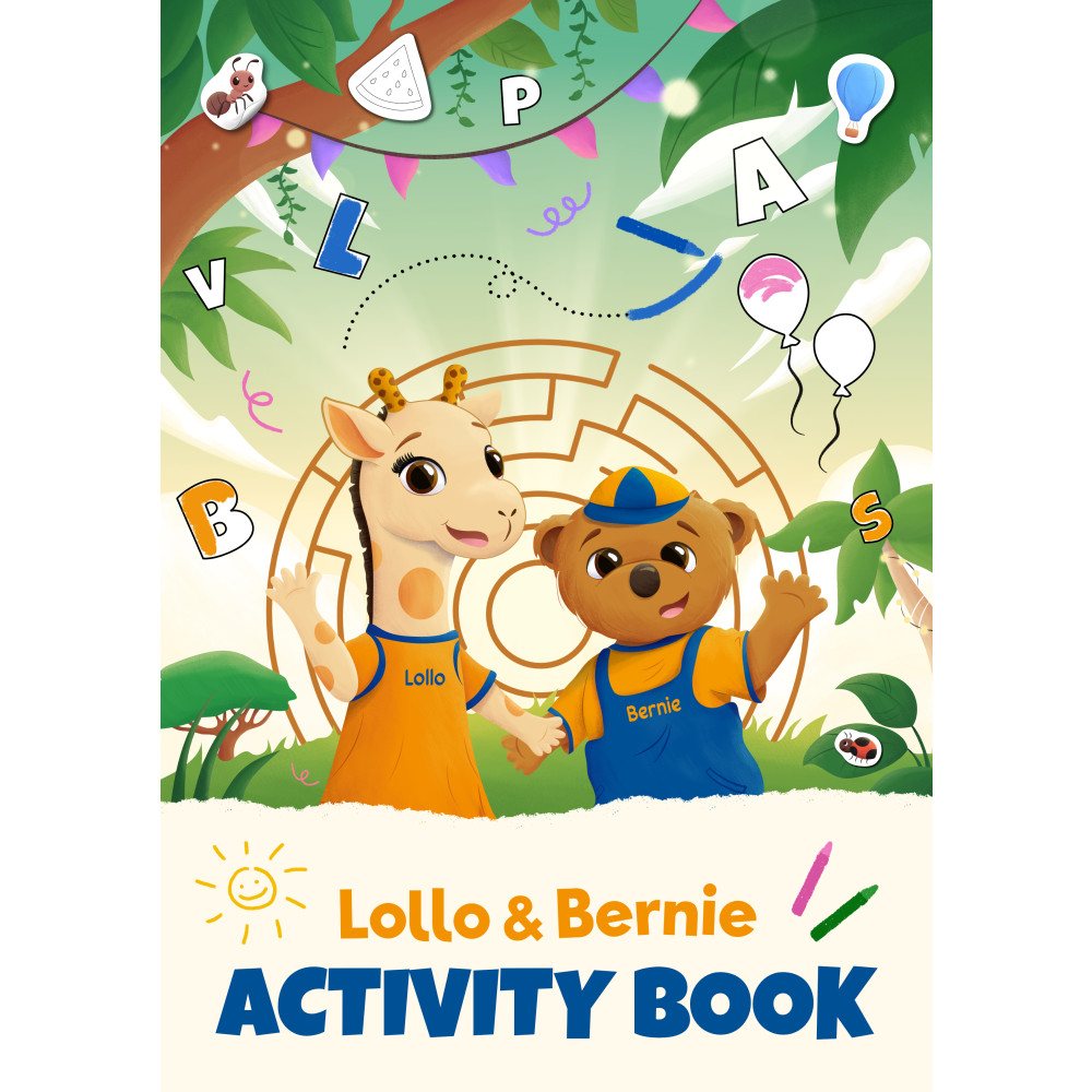 Produktbild för Lollo & Bernie. Activity Book (häftad)