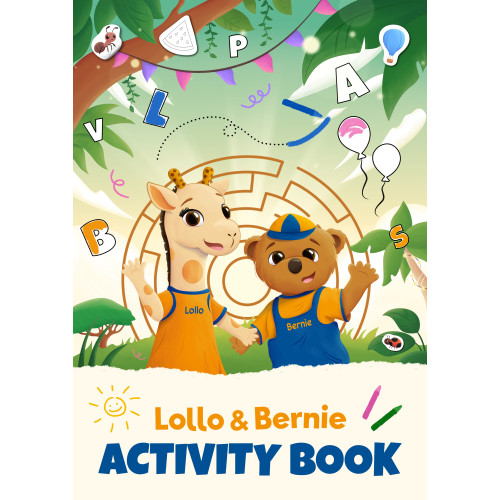 Bookmark Förlag Lollo & Bernie. Activity Book (häftad)