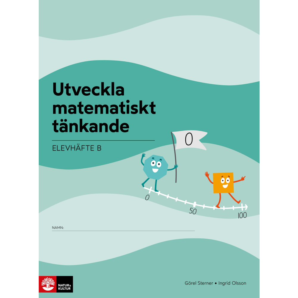 Produktbild för Utveckla matematiskt tänkande Elevhäfte B, 0-100 : Lågstadiet (häftad)