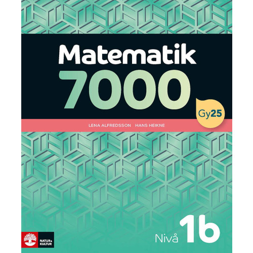 Lena Alfredsson Matematik 7000 nivå 1b (häftad)