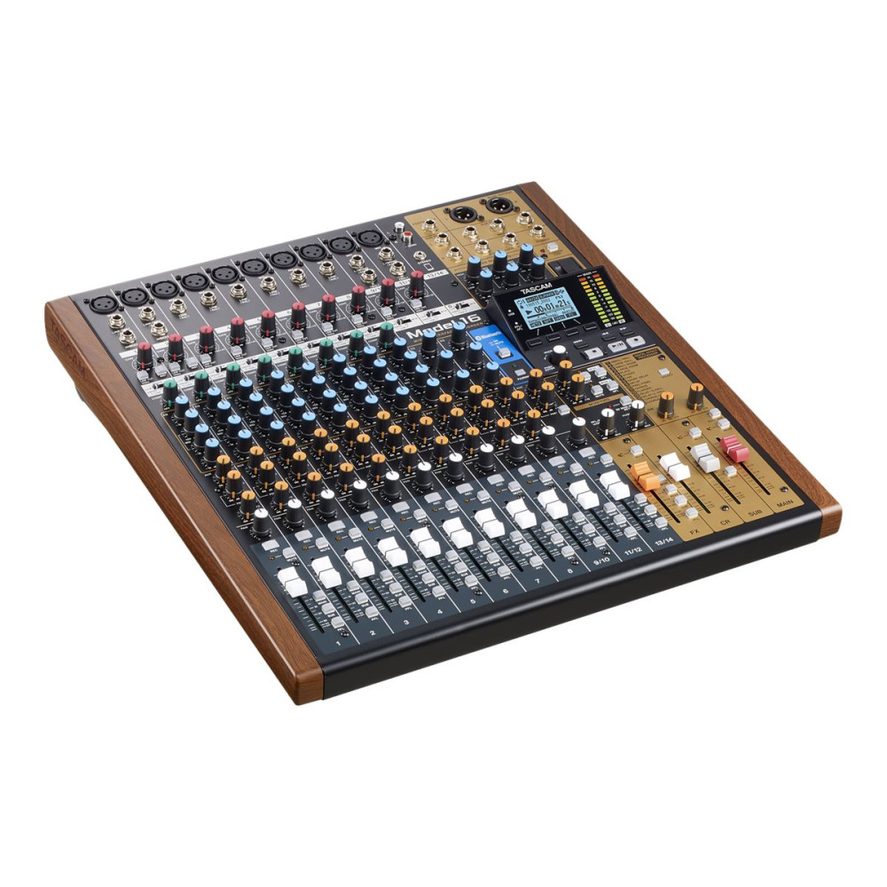 Produktbild för Tascam Model 16 analog mixer - 14-kanals
