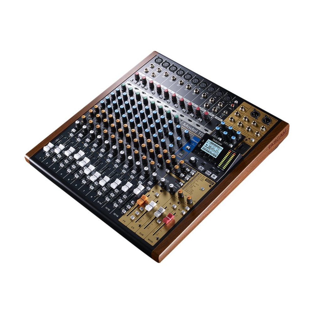 Produktbild för Tascam Model 16 analog mixer - 14-kanals
