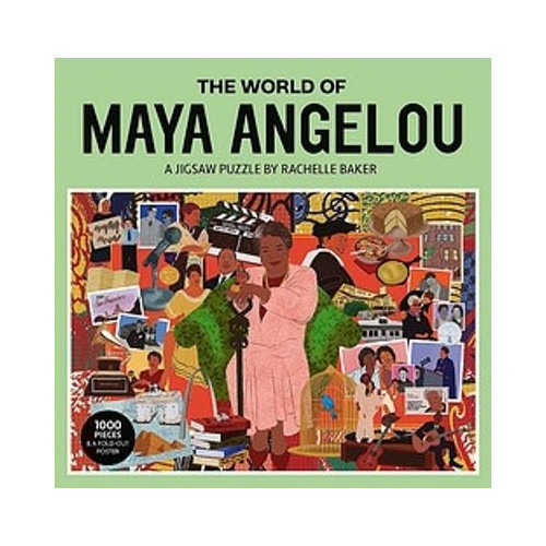 Caged Bird Legacy Pussel The World of Maya Angelou 1000 bitar