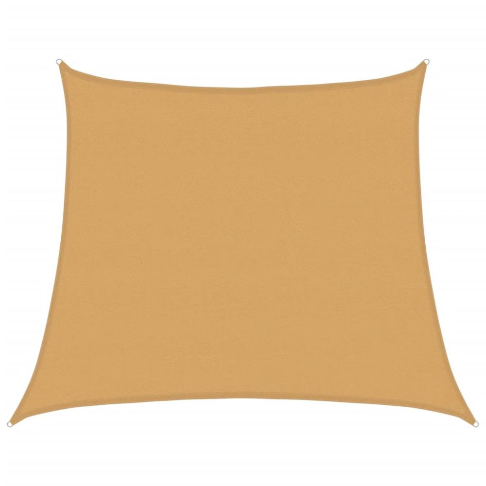 Produktbild för Solsegel 160 g/m² trapezoid ljusgrå 4/5x4 m HDPE