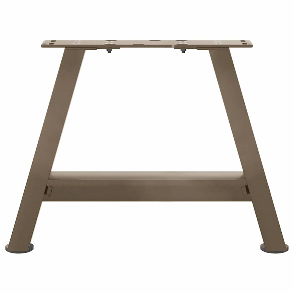 Produktbild för Soffbordsben A-formade 2 st 30x(30-31) cm stål