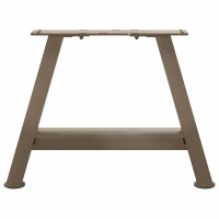 Produktbild för Soffbordsben A-formade 2 st 30x(30-31) cm stål