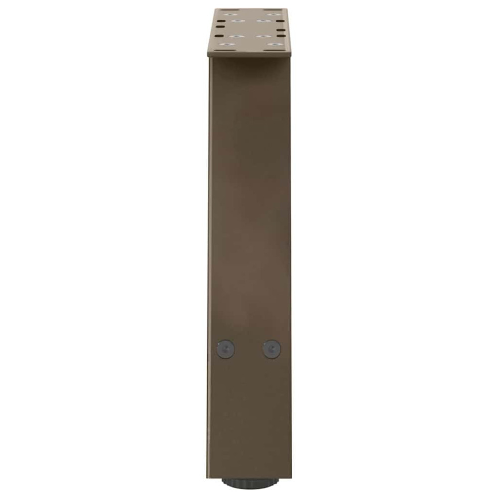 Produktbild för Soffbordsben A-formade 2 st 30x(30-31) cm stål