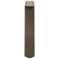 Produktbild för Soffbordsben A-formade 2 st 30x(30-31) cm stål