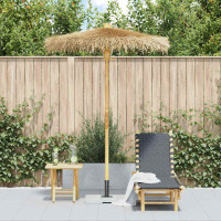 Produktbild för Tiki paraply med bananblad 150 cm bambu