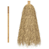 Produktbild för Tiki paraply med bananblad 150 cm bambu