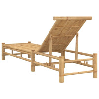 Produktbild för Solsäng 55x199x30 cm bambu