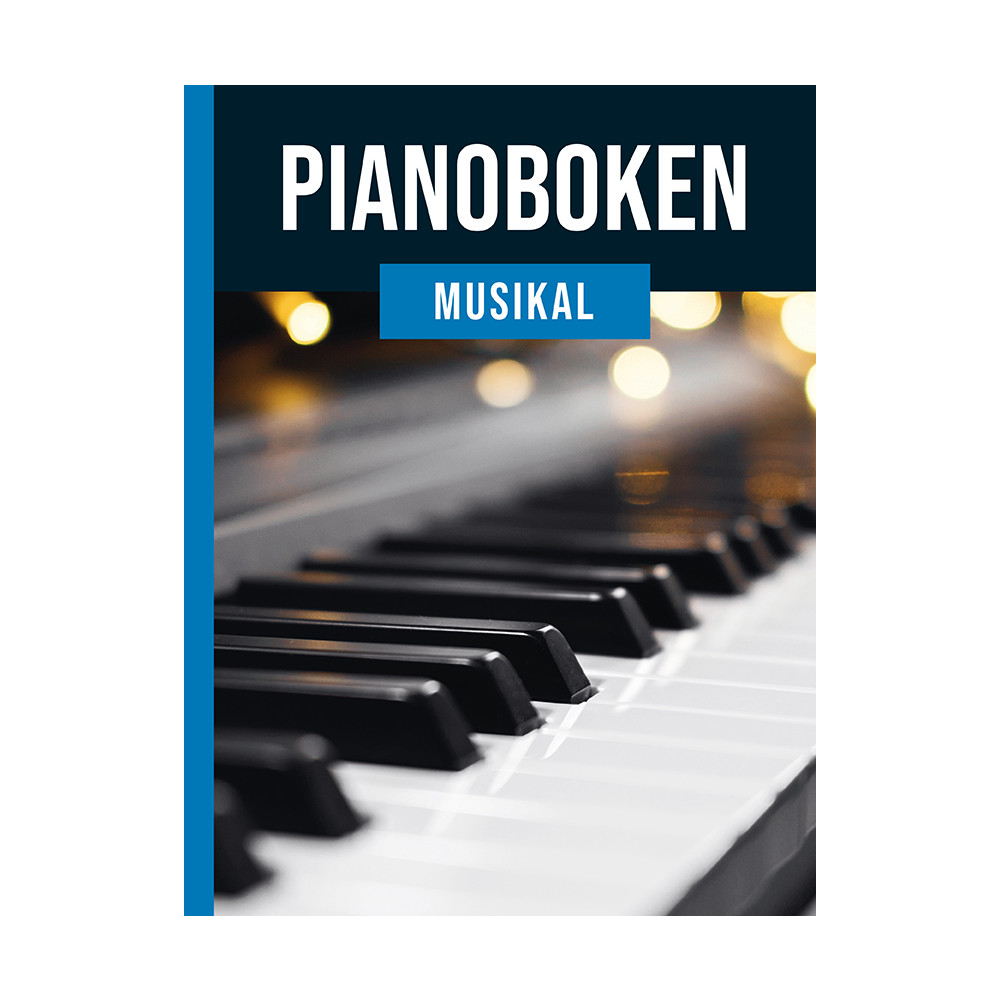 Produktbild för Pianoboken : musikal (inbunden)