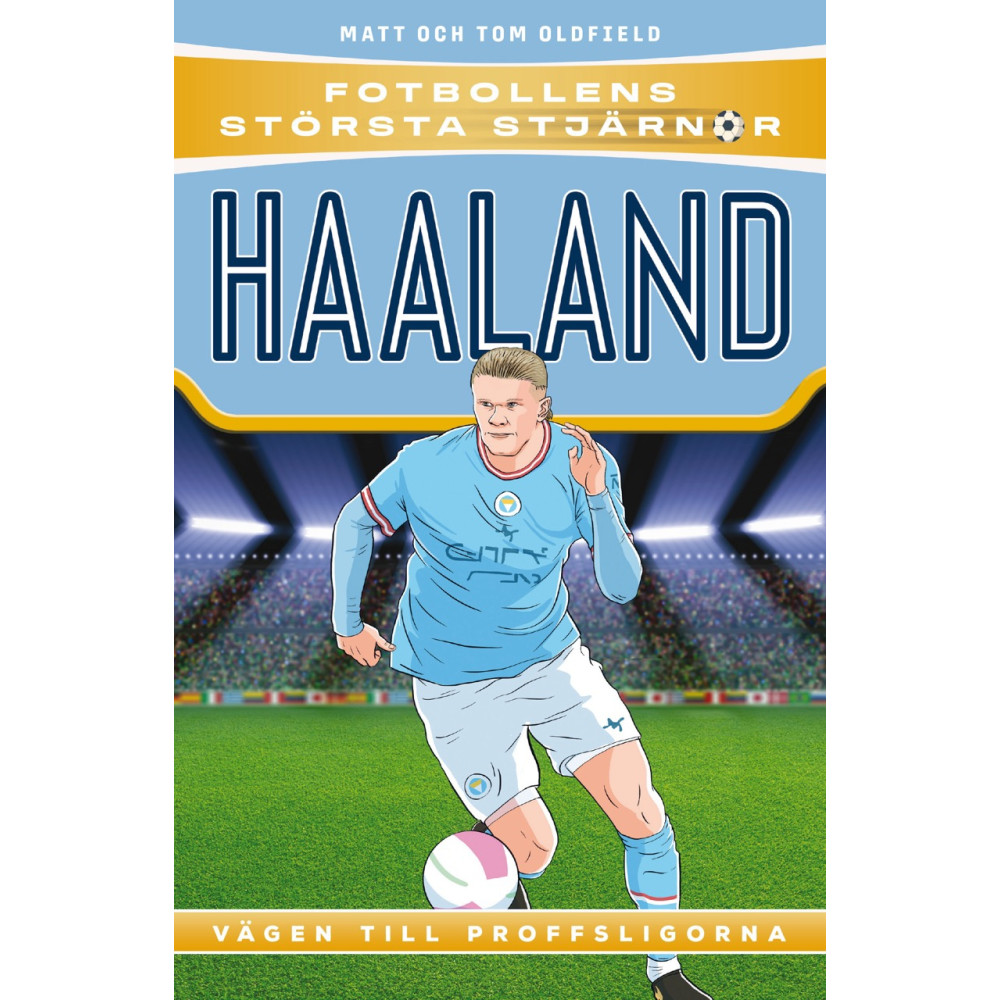 Produktbild för Haaland : vägen till proffsligorna (bok, kartonnage)