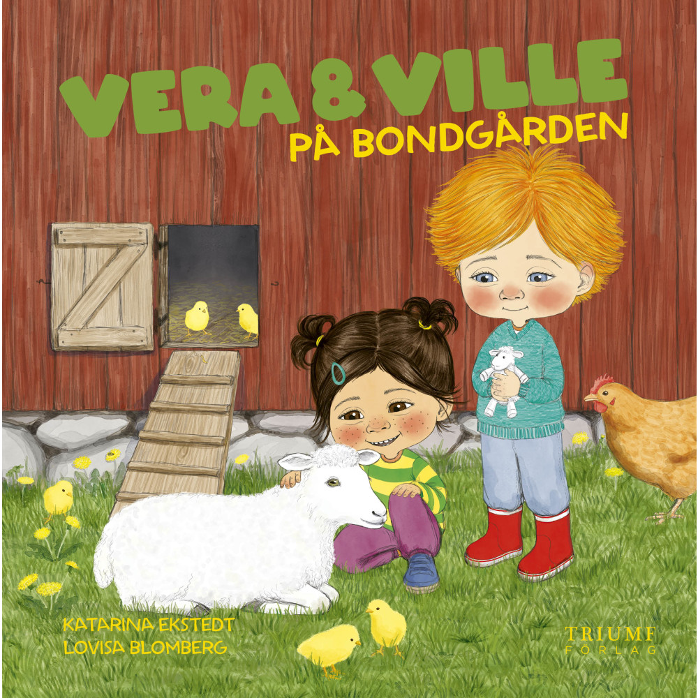 Produktbild för Vera och Ville på bondgården (inbunden)