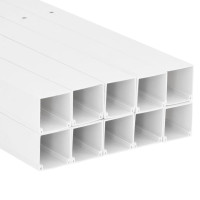 Produktbild för Kabelkanal 40x40 mm 10 m PVC