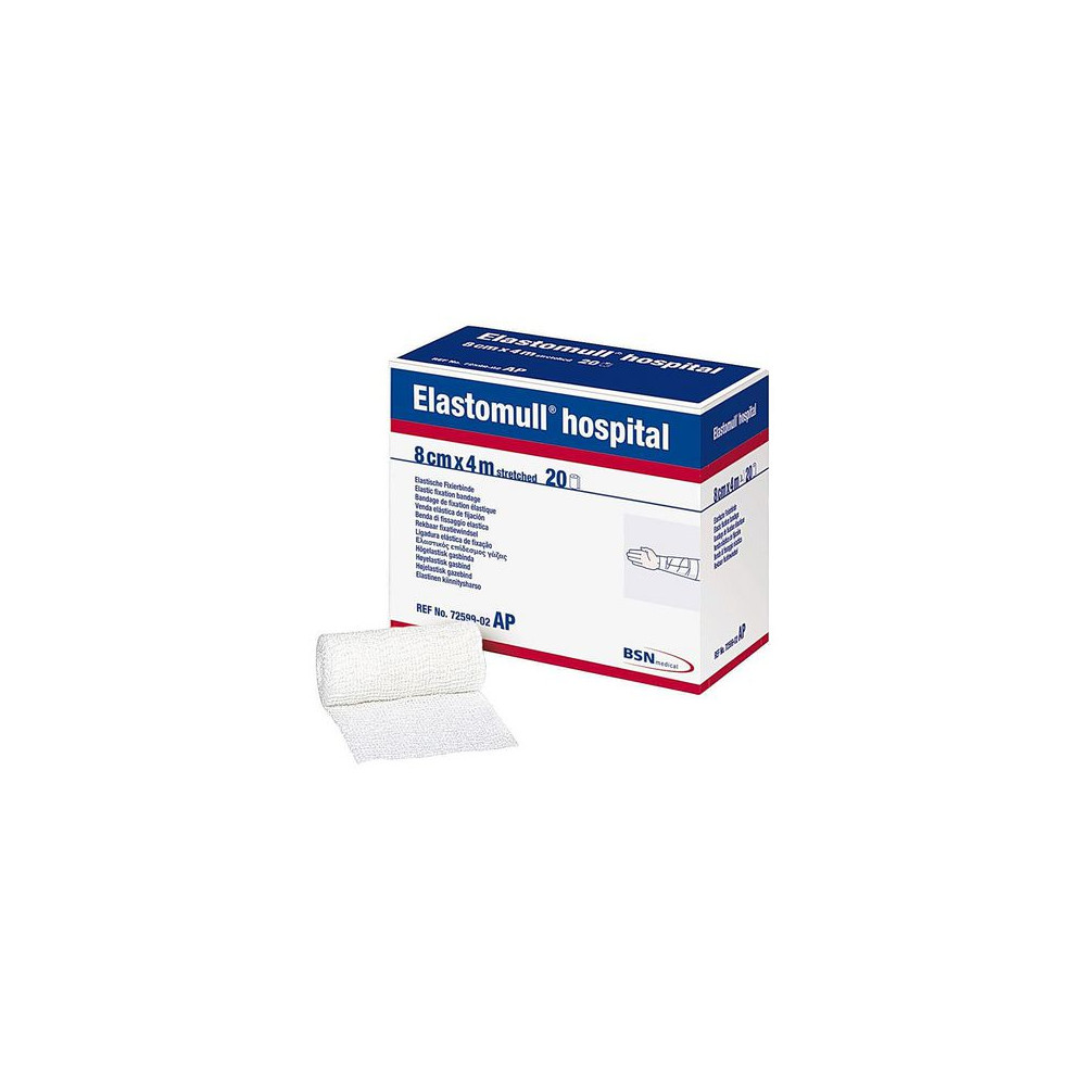 Produktbild för Binda ELASTOMULL 4cmx4m Latexfri 20/fp