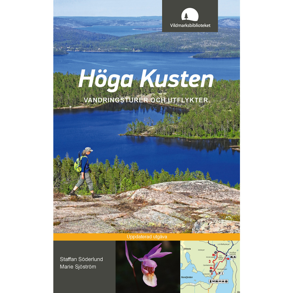 Produktbild för Höga kusten : vandringsturer och utflykter (bok, flexband)