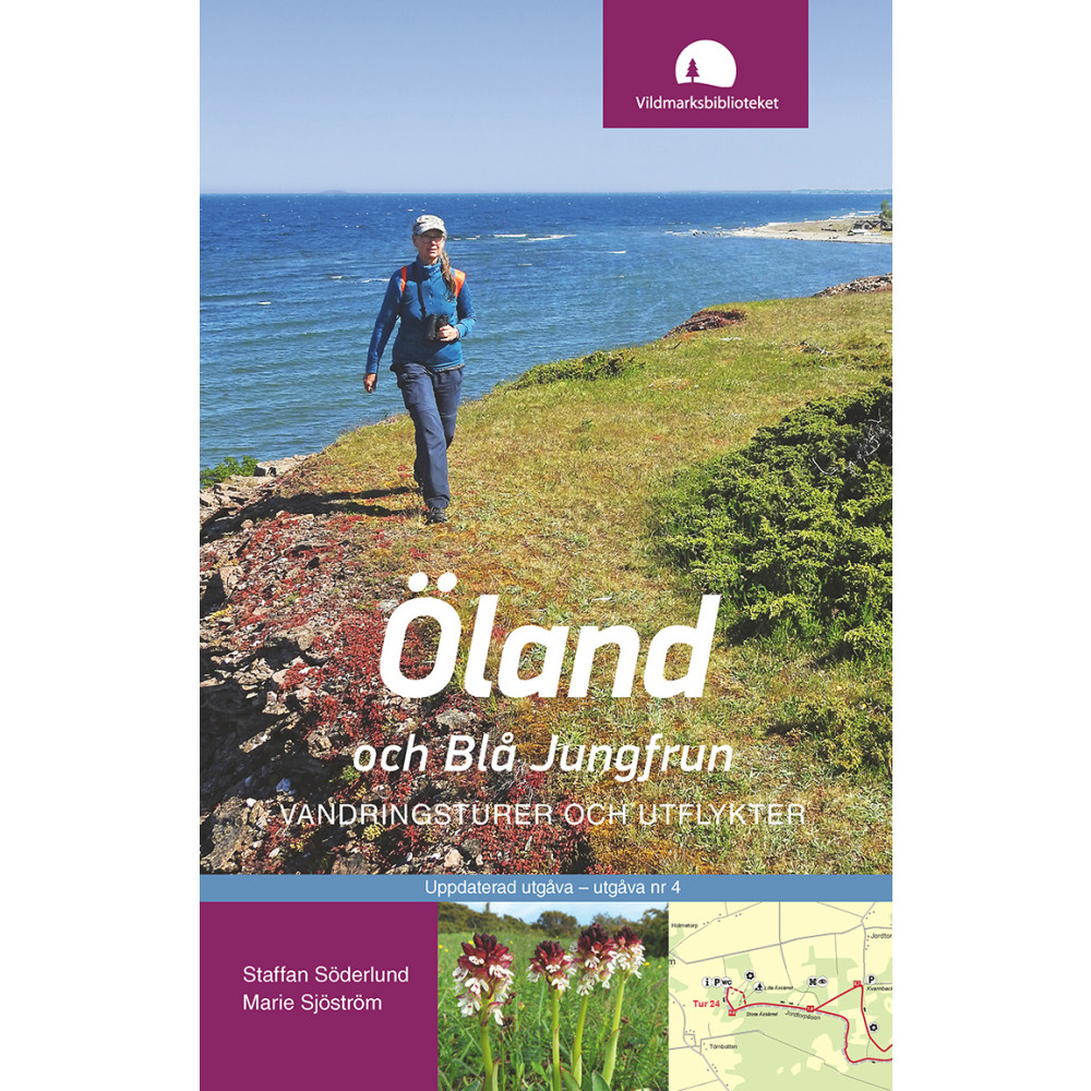 Produktbild för Öland och Blå Jungfrun : vandringsturer och utflykter (bok, flexband)