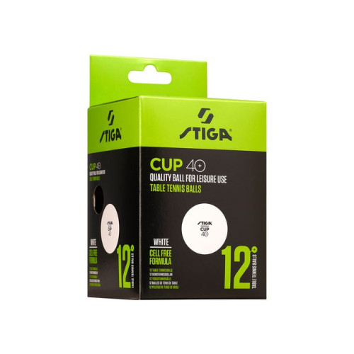 Stiga Bordtennisboll STIGA S.Outdoor 12/fp