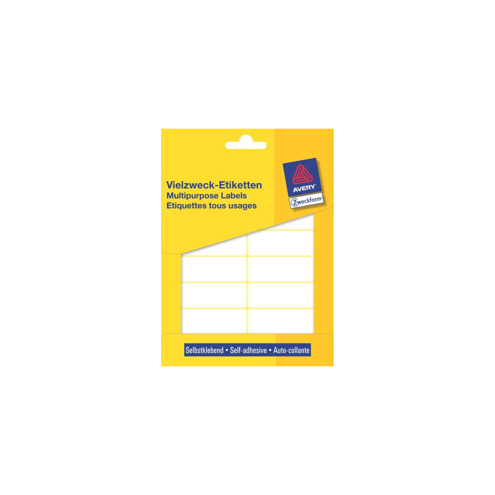 Produktbild för Etikett AVERY handskriv 62x19mm 396/fp