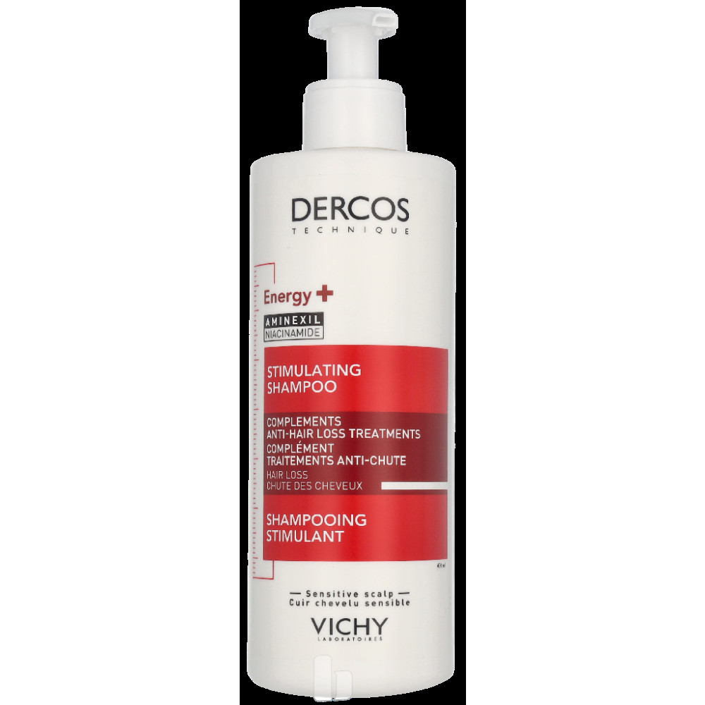 Produktbild för Vichy Dercos Energising Shampoo With Aminexil 400 ml Dam