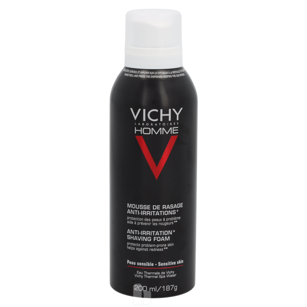 Produktbild för Vichy Homme Anti Irritation Shaving Foam Sensitive Skin 200 ml Herr