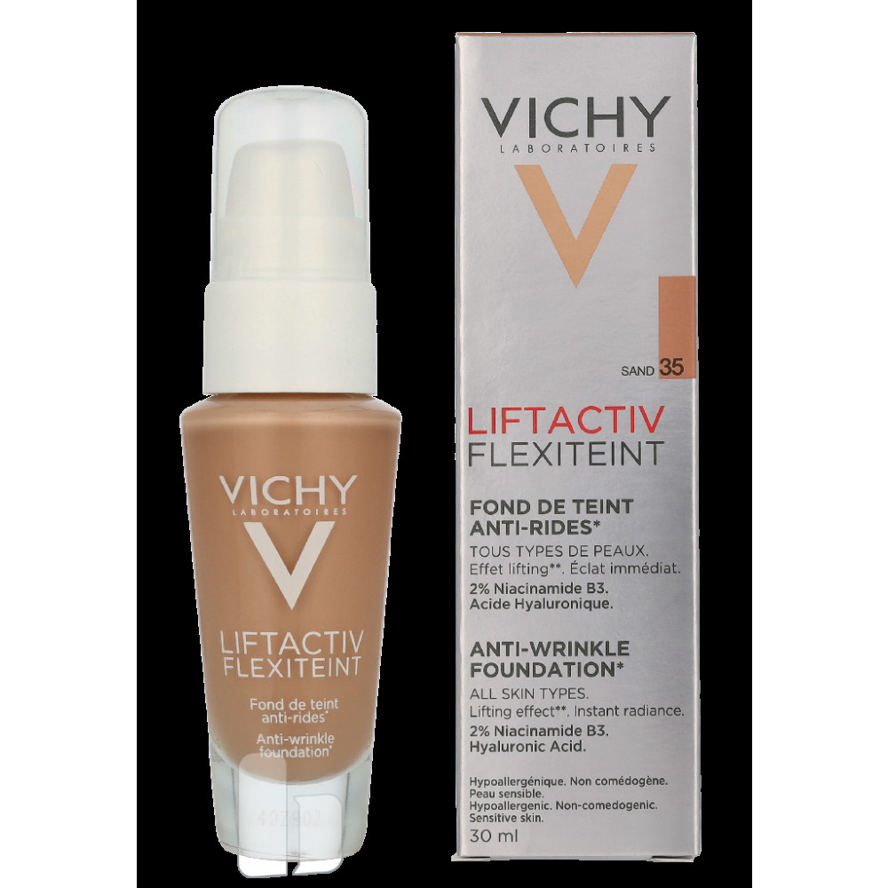 Produktbild för Vichy Liftactiv Flexilift Anti-Wrinkle Foundation SPF20 30 ml Dam