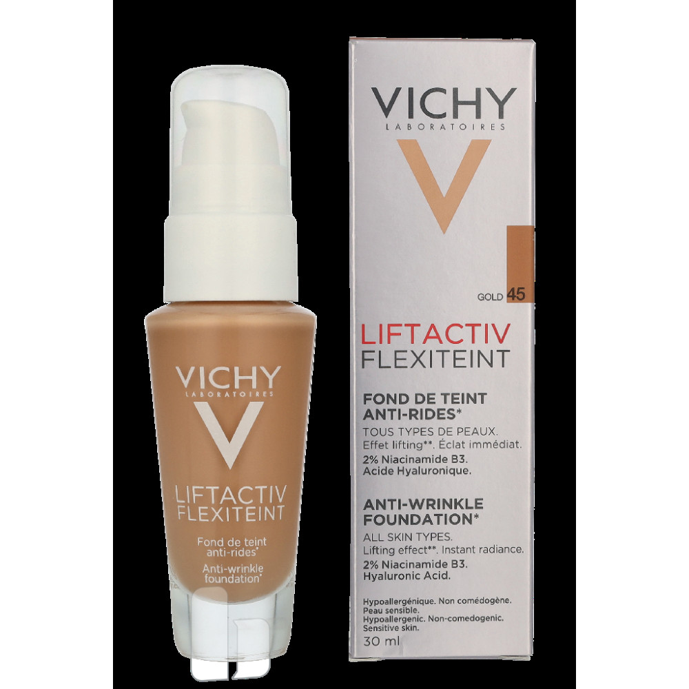 Produktbild för Vichy Liftactiv Flexilift Anti-Wrinkle Foundation SPF20 30 ml Dam