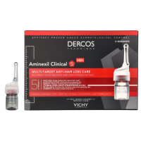 Produktbild för Vichy Dercos Aminexil Clinical 5 Men Multi-Target Anti-Hair Loss Care 126 ml Herr