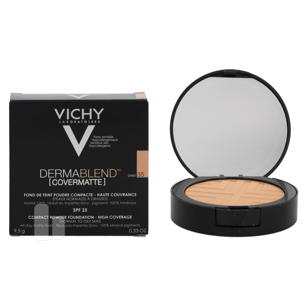 Produktbild för Vichy Dermablend Covermatte Compact Powder SPF25 9.5 gram Dam