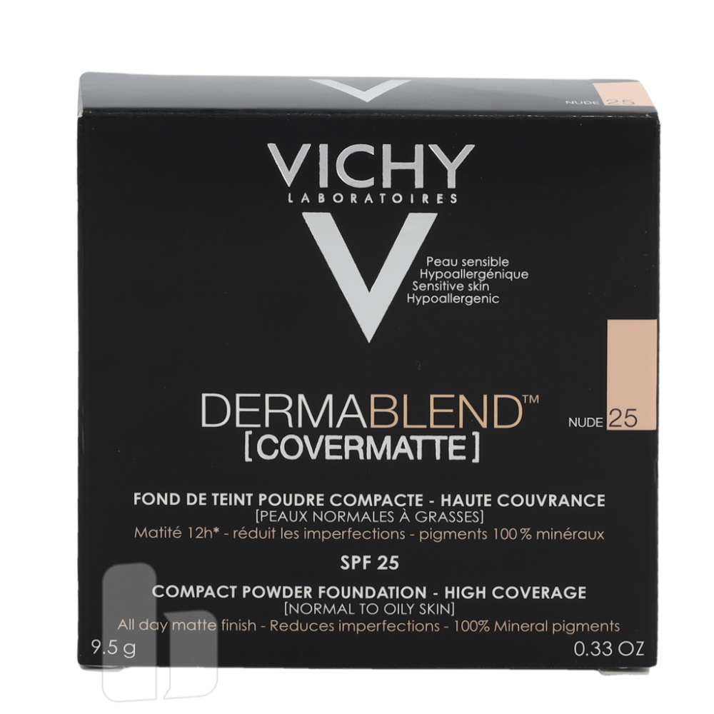 Produktbild för Vichy Dermablend Covermatte Compact Powder SPF25 9.5 gram Dam