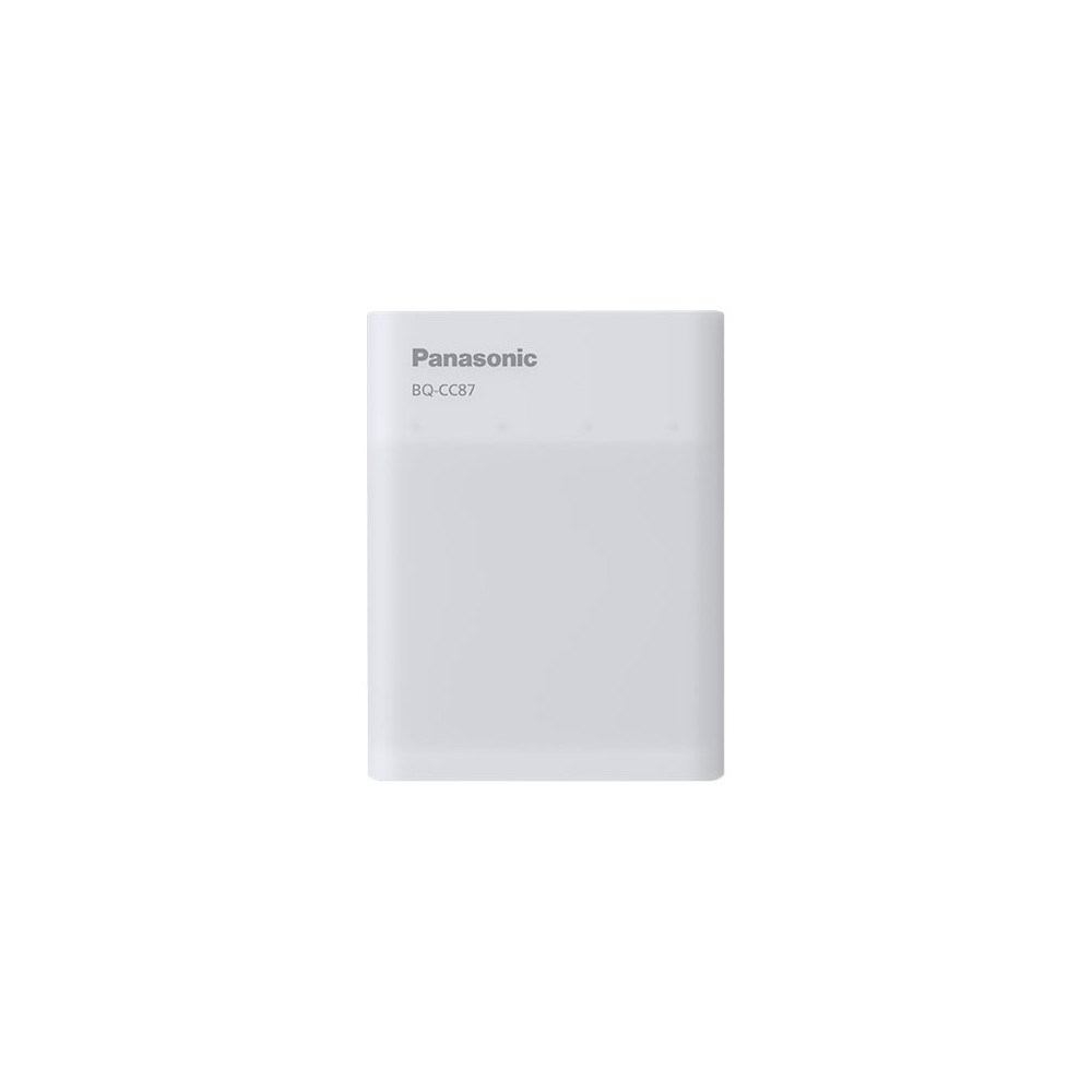Produktbild för Panasonic eneloop Smart & Quick BQ-CC87 batteriladdare - 4 x AA-typ - NiMH - USB