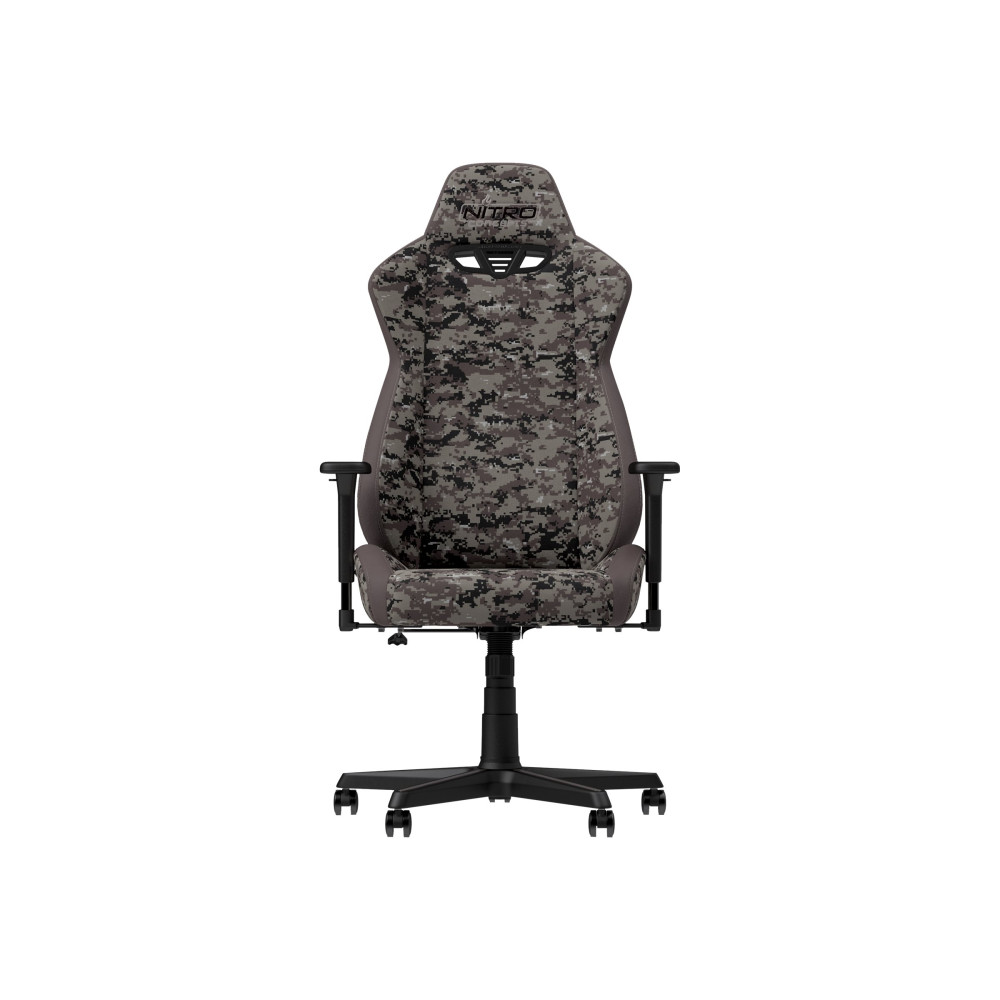 Produktbild för Nitro Concepts S300 - stol - nylon, tyg, stål, kallt skum - urban camo