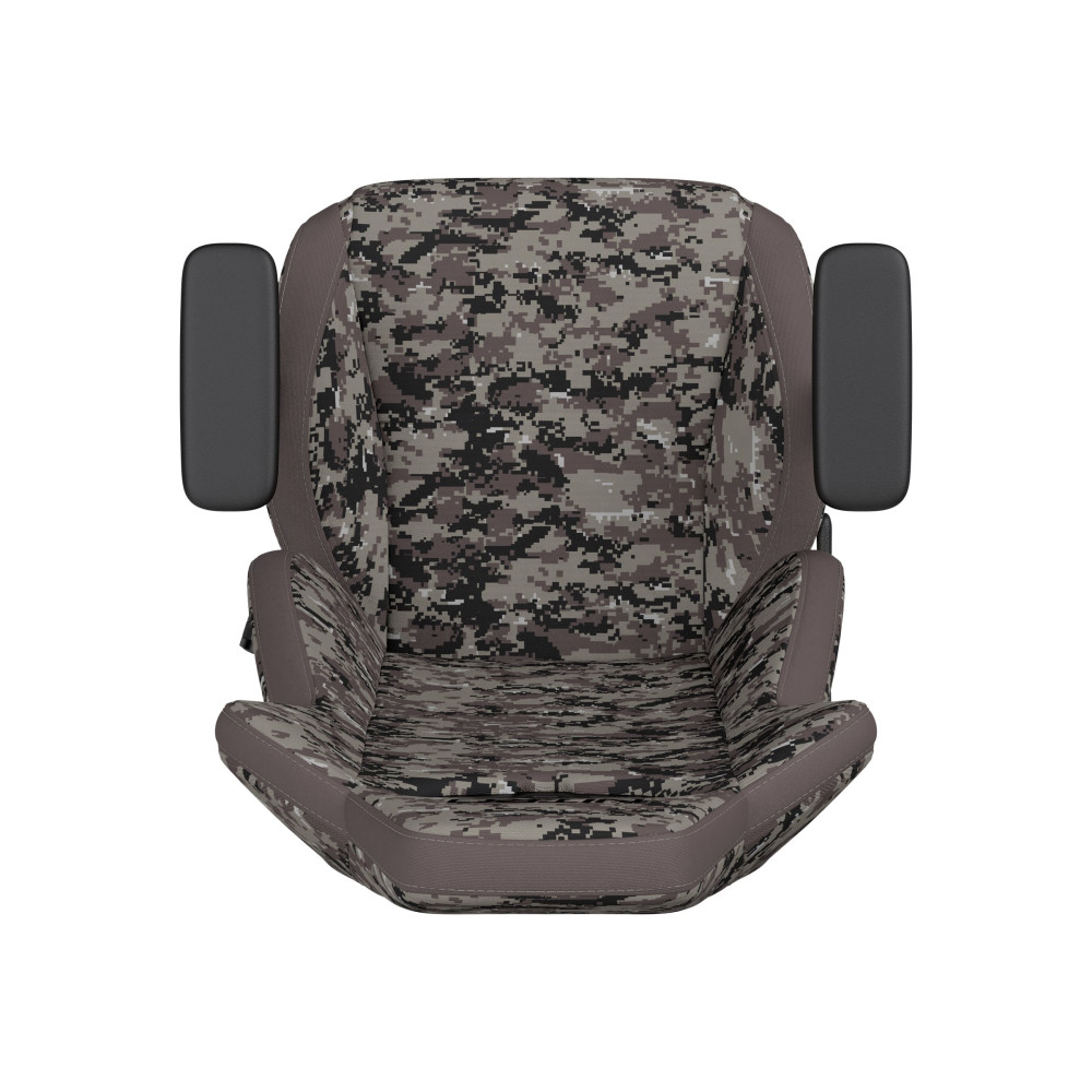 Produktbild för Nitro Concepts S300 - stol - nylon, tyg, stål, kallt skum - urban camo