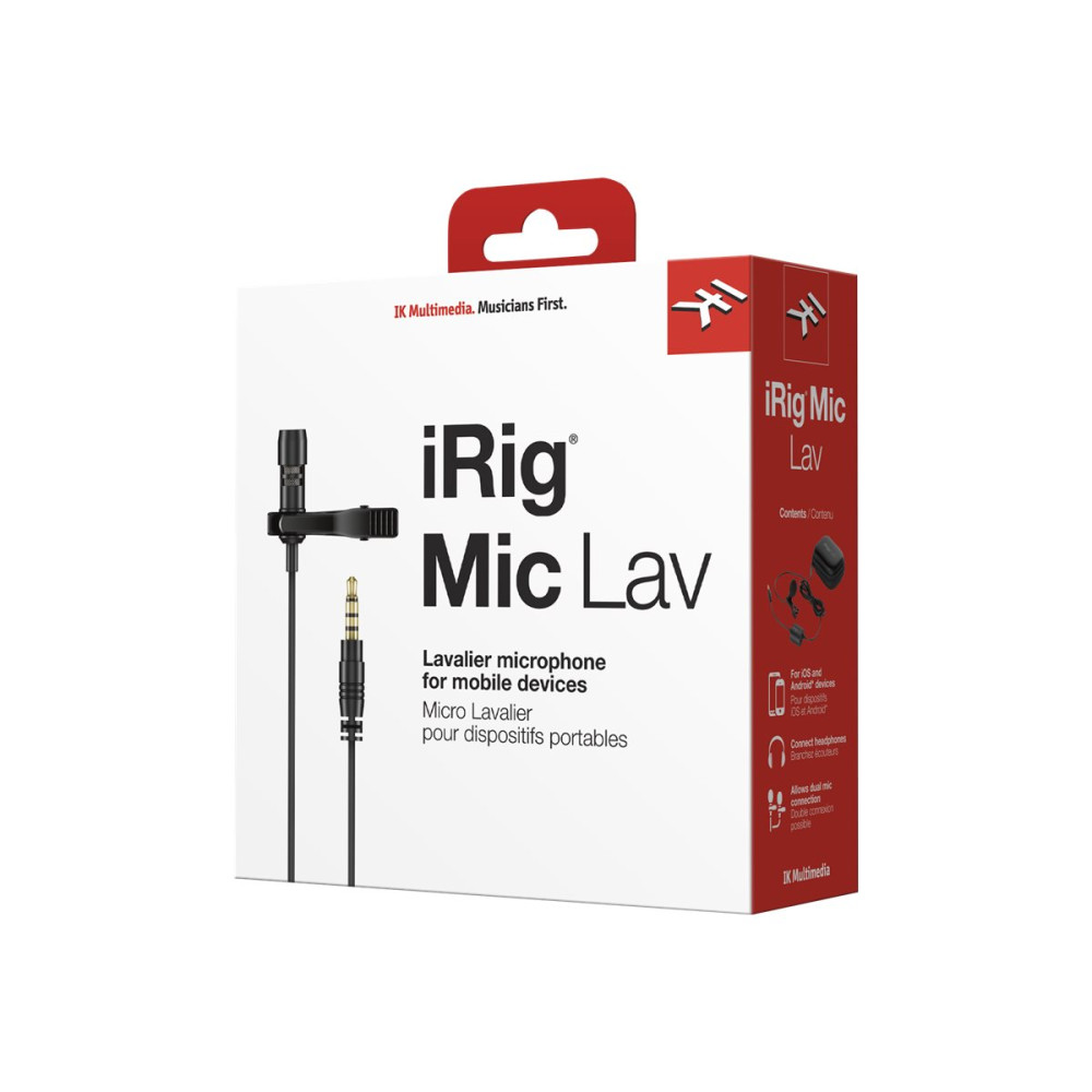 Produktbild för IK Multimedia iRig Mic Lav - mikrofon