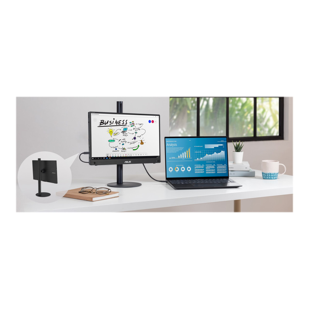Produktbild för ASUS ZenScreen Touch MB16AHT - LED-skärm - Full HD (1080p) - 16"