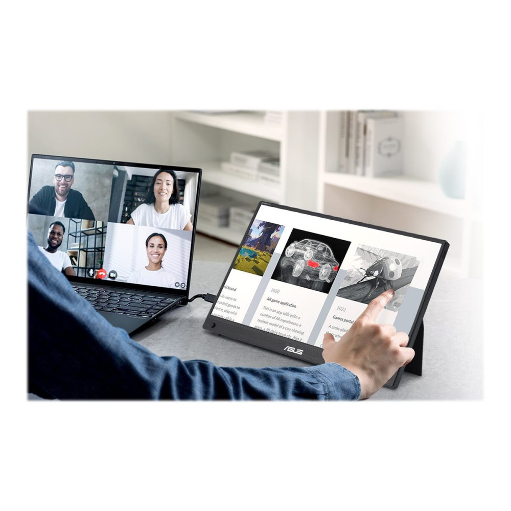 Produktbild för ASUS ZenScreen Touch MB16AHT - LED-skärm - Full HD (1080p) - 16"
