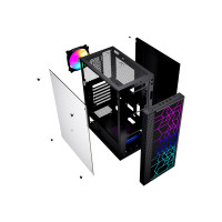 Produktbild för Gembird Fornax 2500 - mid tower - ATX