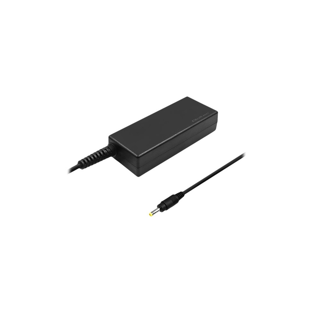 Produktbild för Qoltec Monolith - strömadapter - 19 V, 3,42 A, 4,0 * 1,7, strömkabel - 65 watt